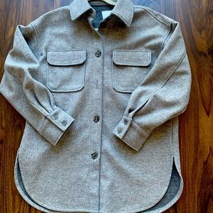 H&M Gray Shacket